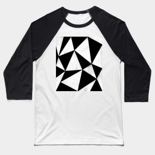 Black and White Pattern. Baseball T-Shirt